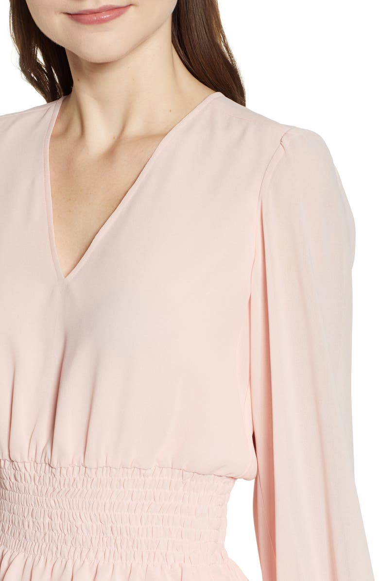 Leith Smocked Peplum Top, Alternate, color,