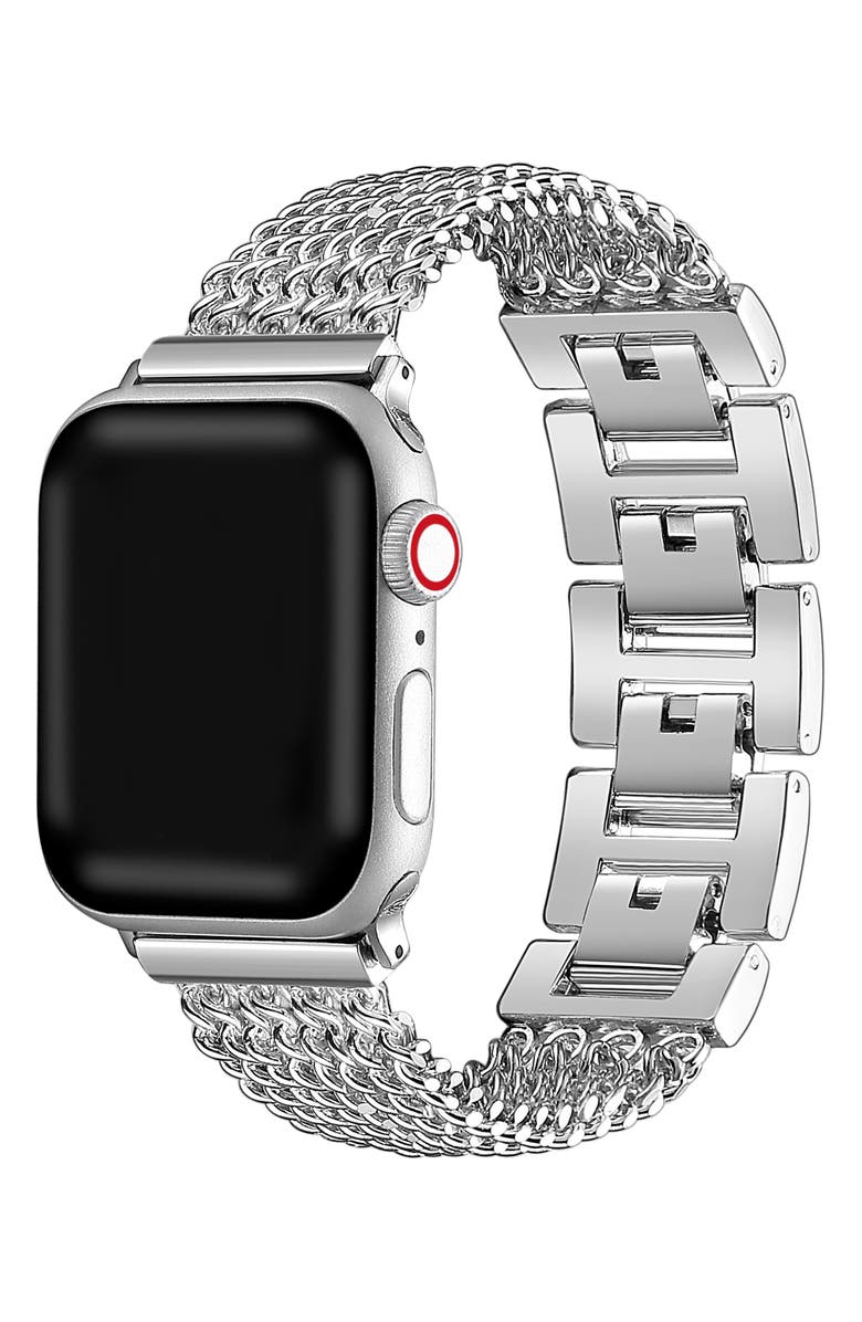 The Posh Tech Resin Detail 23mm Apple Watch<sup>®</sup> Bracelet Watchband, Main, color,