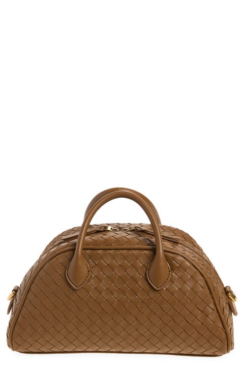 Small Bauletto Leather Crossbody Bag