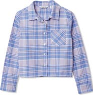 Lands' End Girls Flannel Shirt
