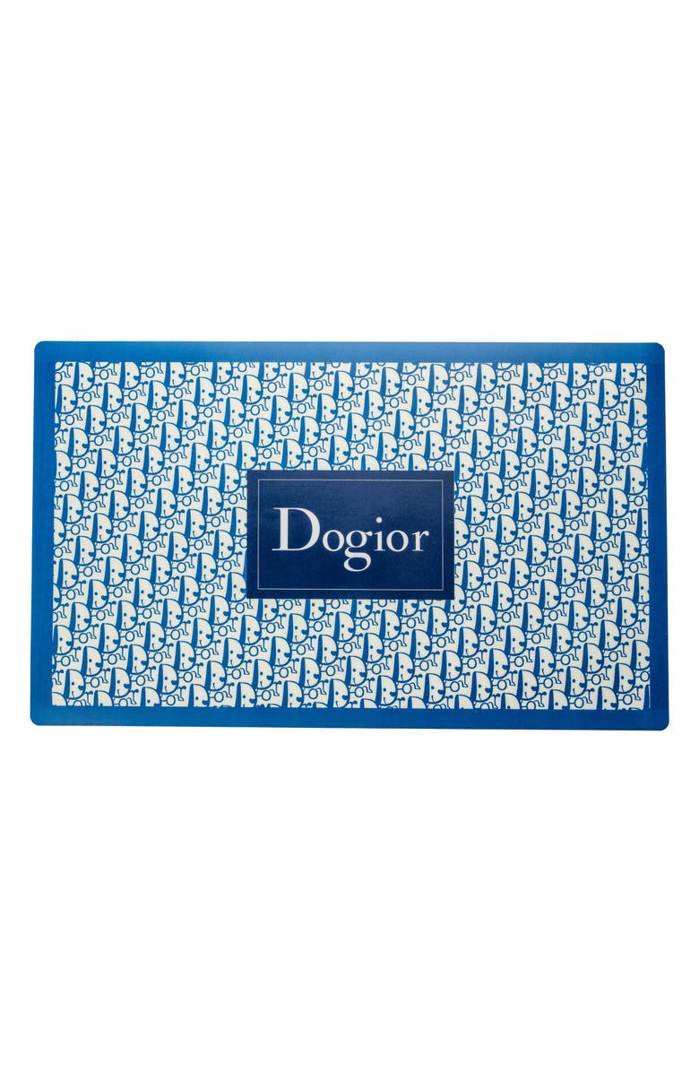Haute Diggity Dog Dogior Placemat, Main, color, Blue/ White