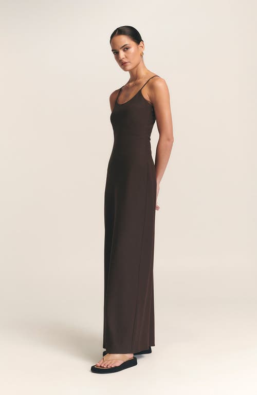 St Mrlo Myrtle Slip Dress In Brown