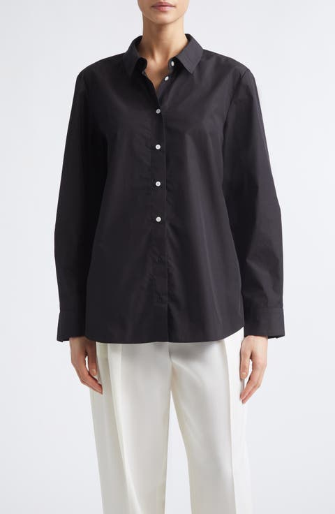 Bryant Cotton Poplin Button-Up Shirt