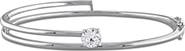 Julianna B. Lab-Grown Diamond Spiral Bangle 14k