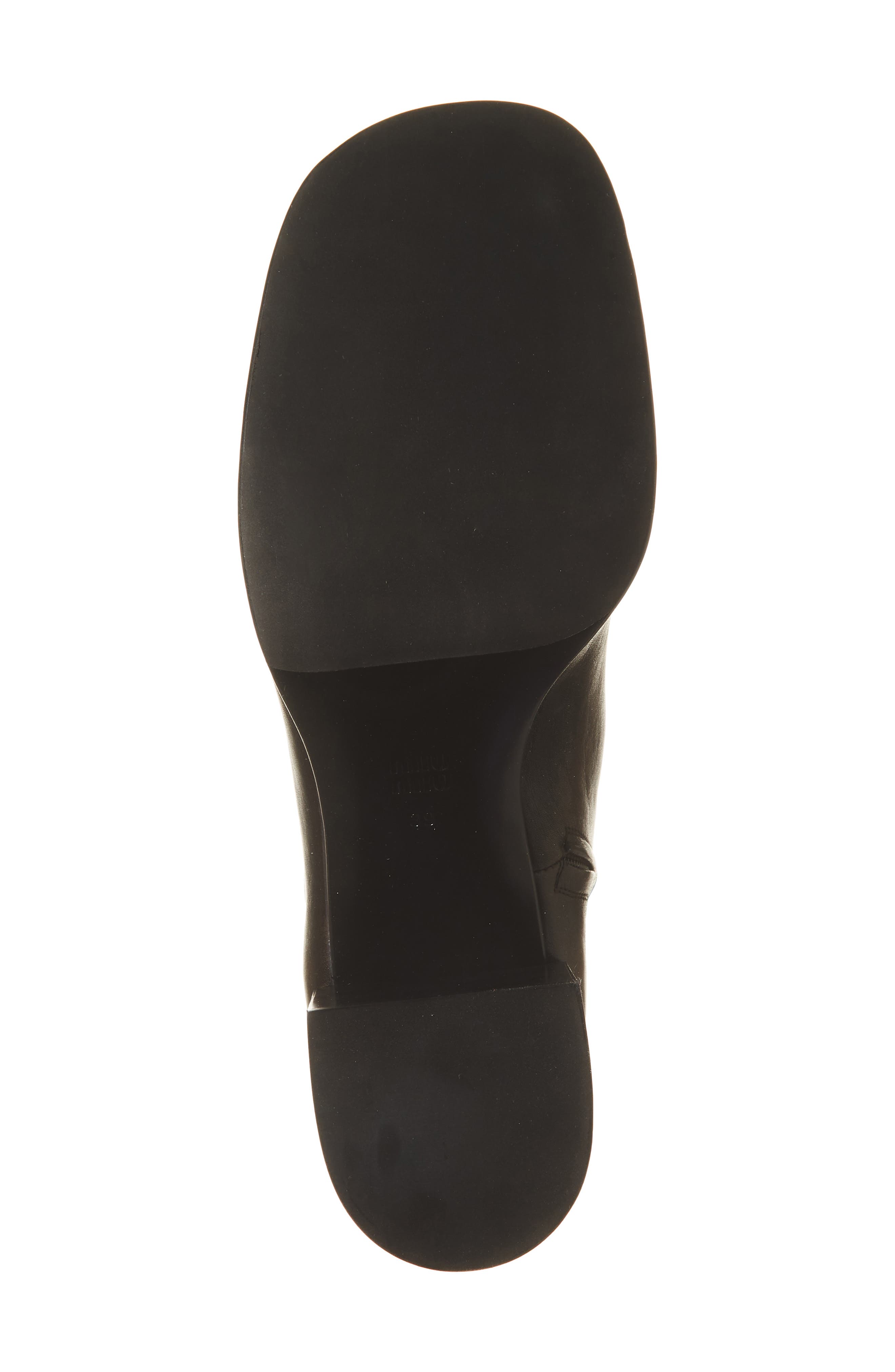 Miu Miu Block Heel Bootie, Alternate, color, Moro