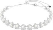 Swarovski x Ariana Grande Crystal Faux Pearl Choker Necklace