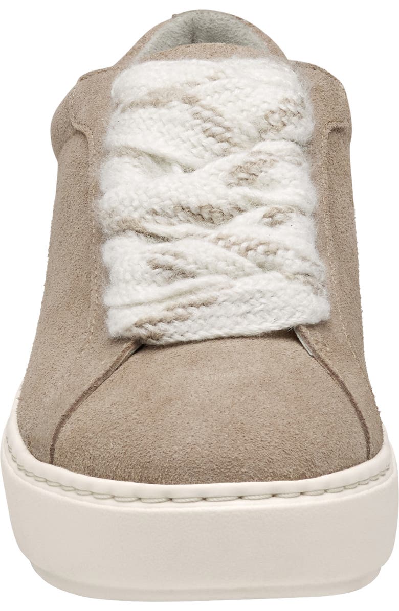 Johnston & Murphy Cammie Low Top Sneaker, Alternate, color, Taupe Suede
