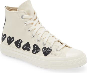 Converse with heart barneys best sale