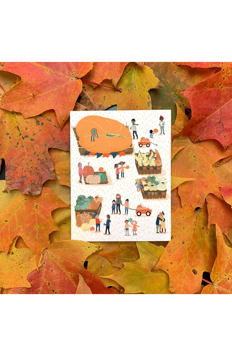 Ramus & Co Thanksgiving, Pumpkin Thanksgiving, Endlesss Gratitude Fall/Autumn Greeting Card Pack Sets, Alternate, color, Multi-Pack