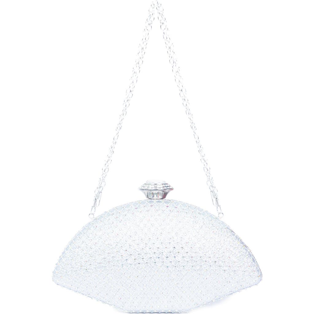 Lauren Lorraine Liz Clutch In Silver