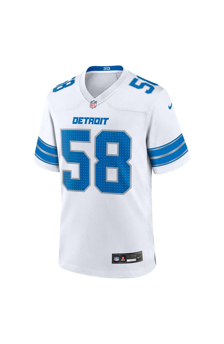 Nike Men's Nike Penei Sewell  White Detroit Lions Game Jersey, Alternate, color, White