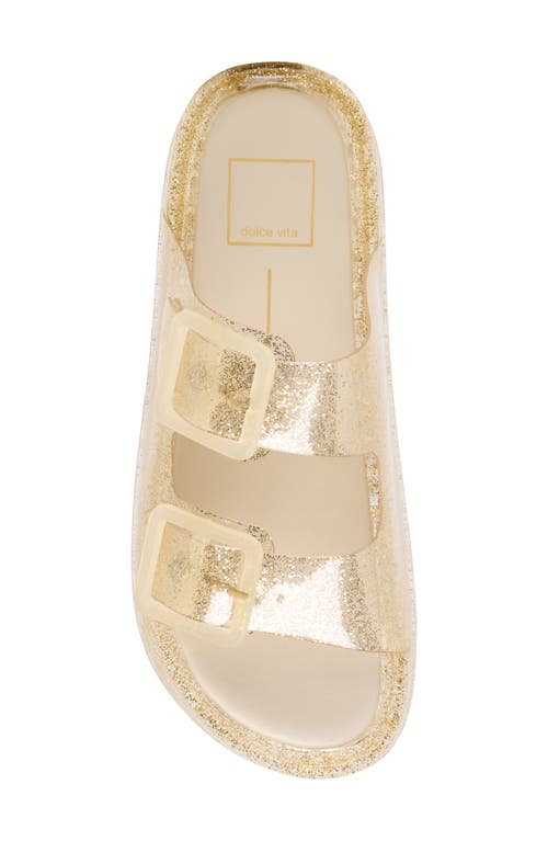 Dolce Vita Julio Jelly Sandal In Gold