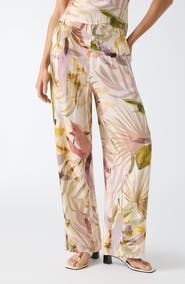 GUESS Sulli Botanical Print Pants