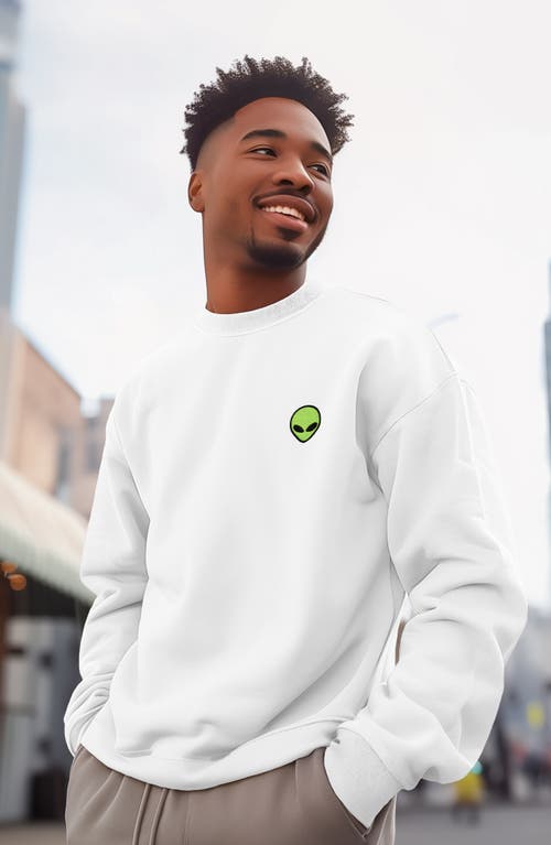 Dalix Alien Heavyweight Relaxed Mens Sweatshirt