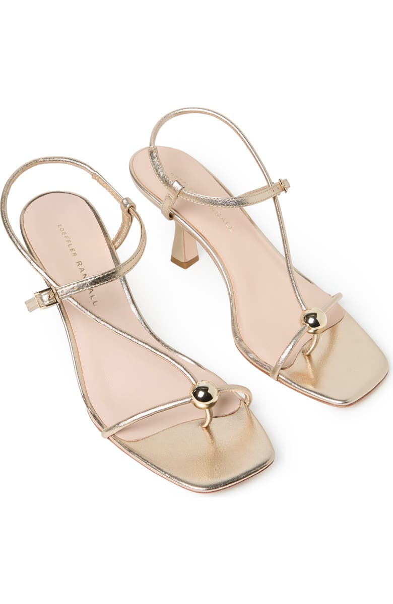 Loeffler Randall Triana Slingback Sandal, Alternate, color, Champagne