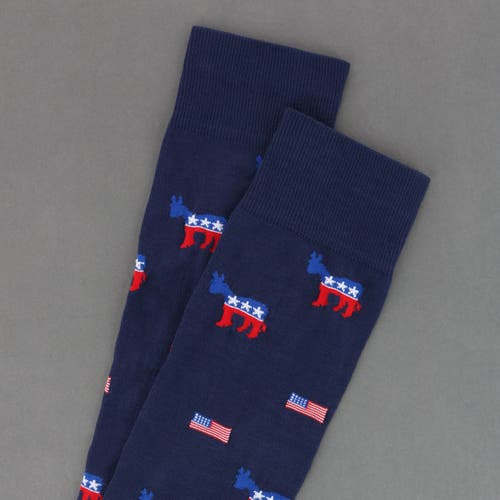 Trafalgar Show Your Support Political Party Over The Calf Socks