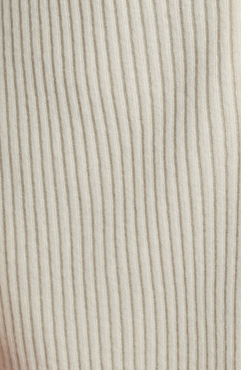 BOSS Ferinia Tie Waist Wool & Cashmere Rib Cardigan, Alternate, color,