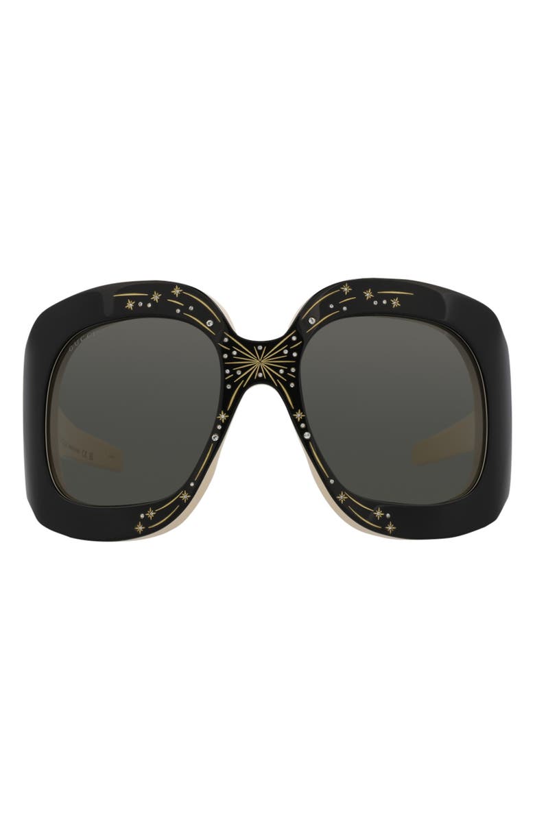 Gucci 60mm Special Edition Oversize Square Sunglasses, Main, color,