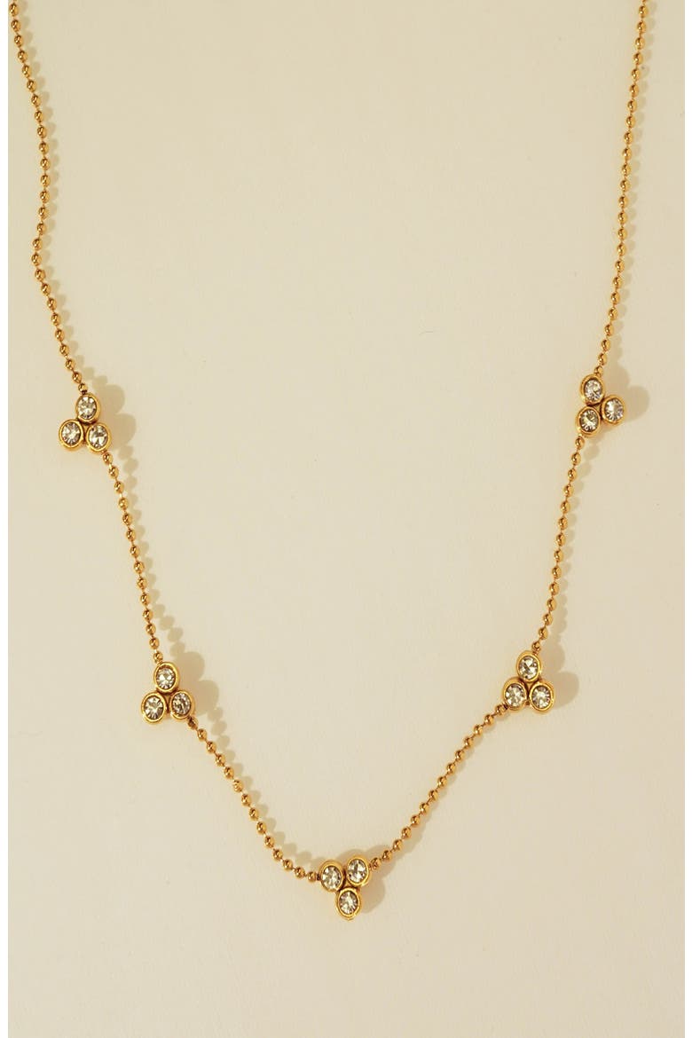Trikala Necklace, Alternate, color, GOLD