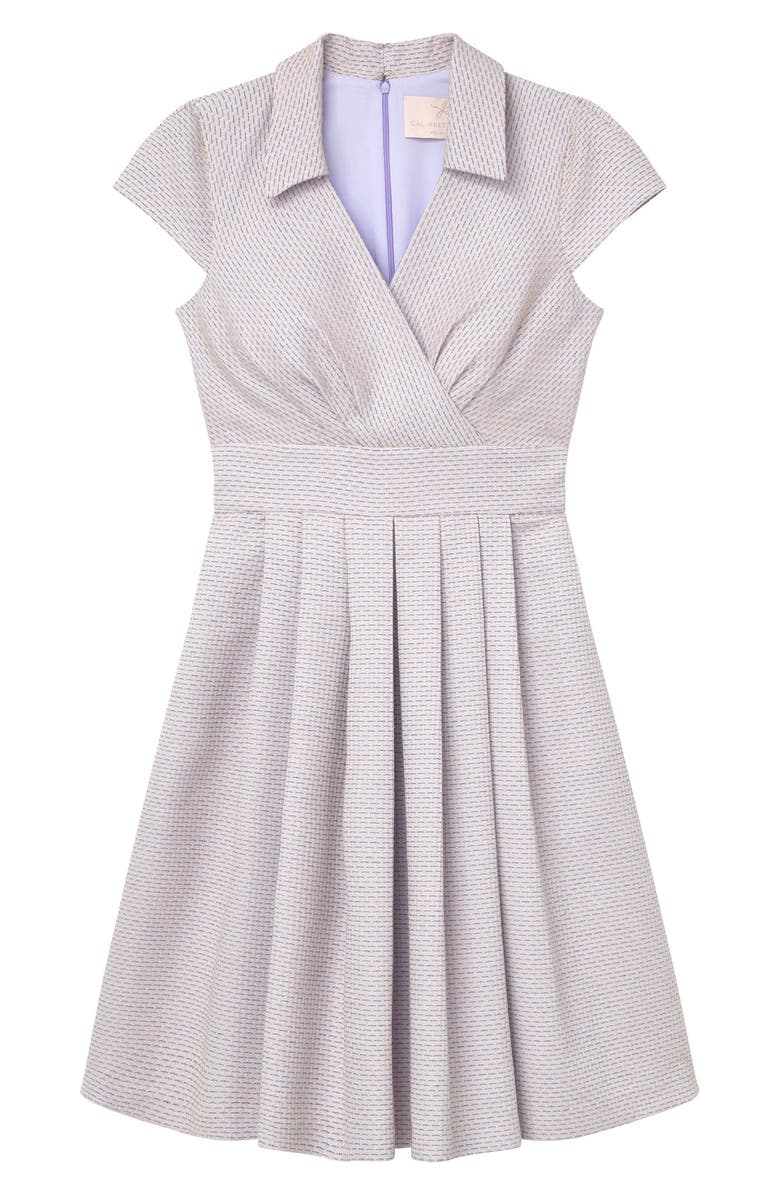 Gal Meets Glam Collection Pleated Party Dress, Alternate, color, 