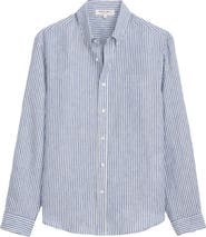 Alex Mill Mill Stripe Linen Button-Down Shirt