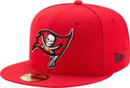 New Era Men's New Era Red Tampa Bay Buccaneers 59FIFTY Fitted Hat