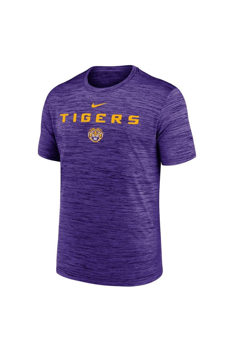 Men's Nike Purple LSU Tigers 2025 Sideline Velocity Performance T-Shirt, Alternate, color, Purple