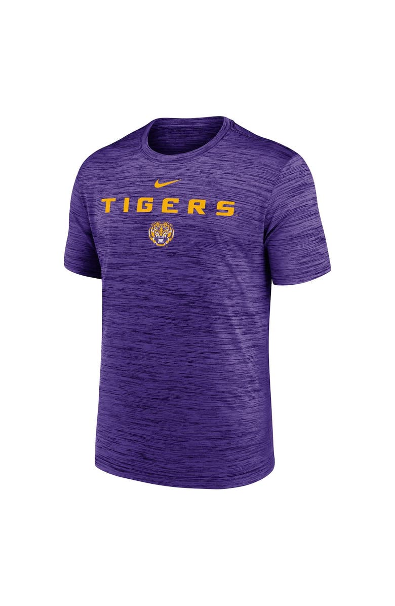 Nike Men's Nike Purple LSU Tigers 2025 Sideline Velocity Performance T-Shirt, Alternate, color, Purple