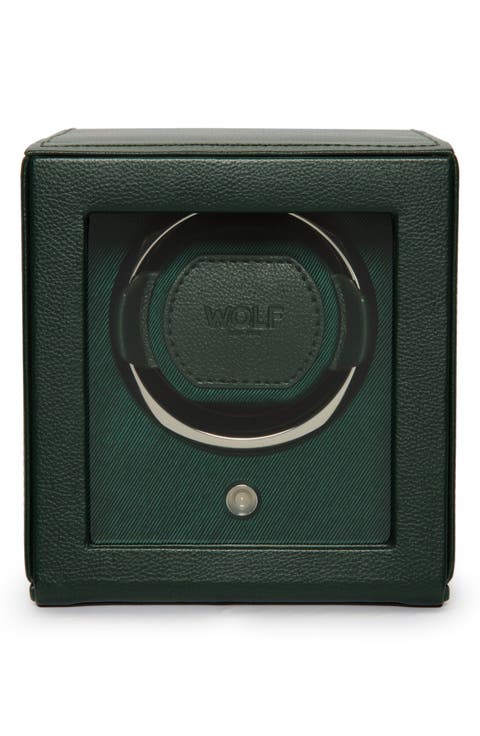 Cub Single Watch Winder with Cover