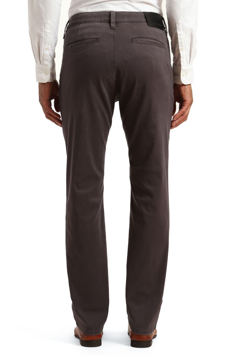 34 Heritage Charisma Relaxed Straight Leg Chinos, Alternate, color, Anthracite Twill