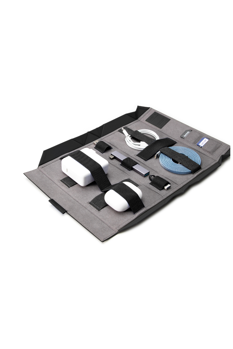 BentoPack - Tech Accessory Organizer, Alternate, color, Black