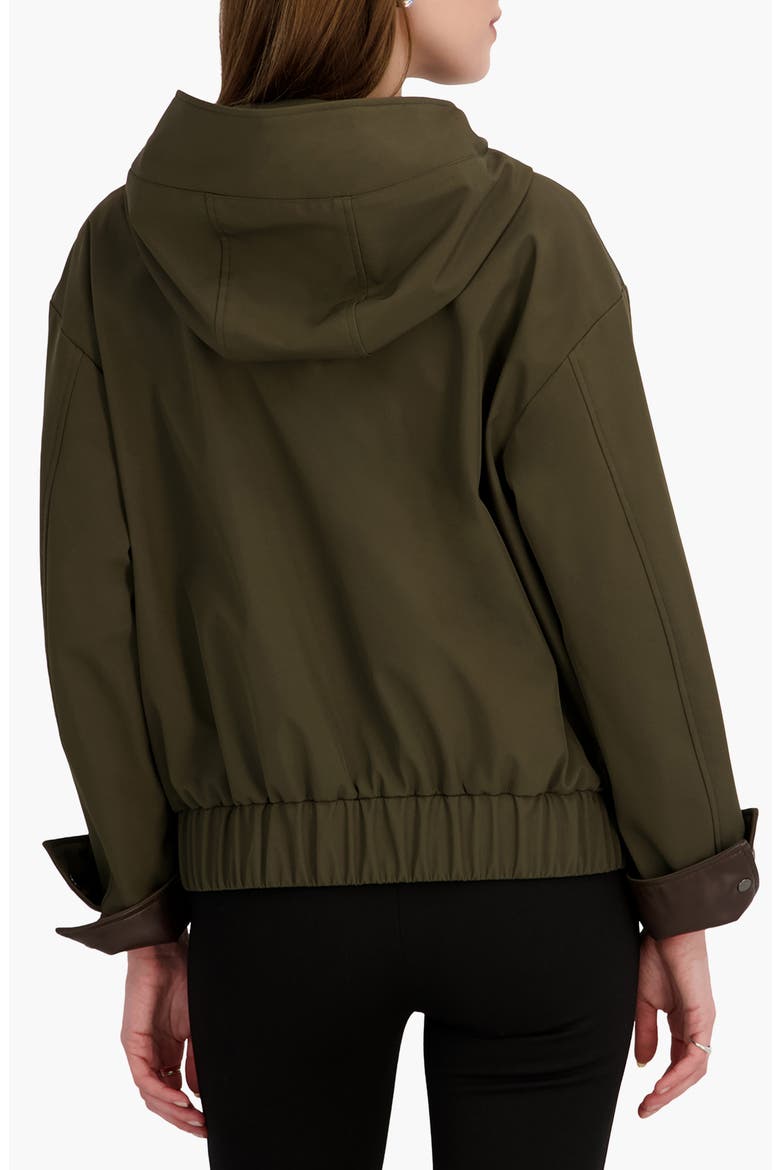 Leone Softshell Bomber Jacket, Alternate, color, OLIVE