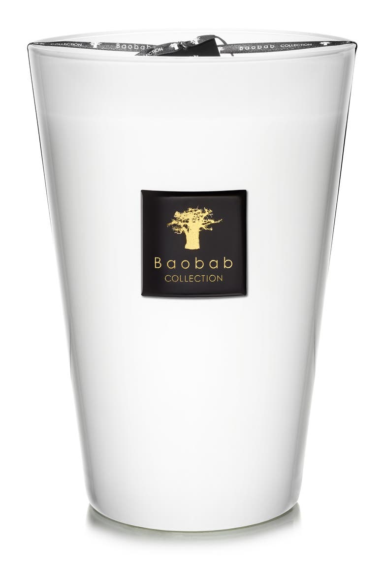 Les Prestigieuses Pierre de Lune Candle, Main, color, WHITE