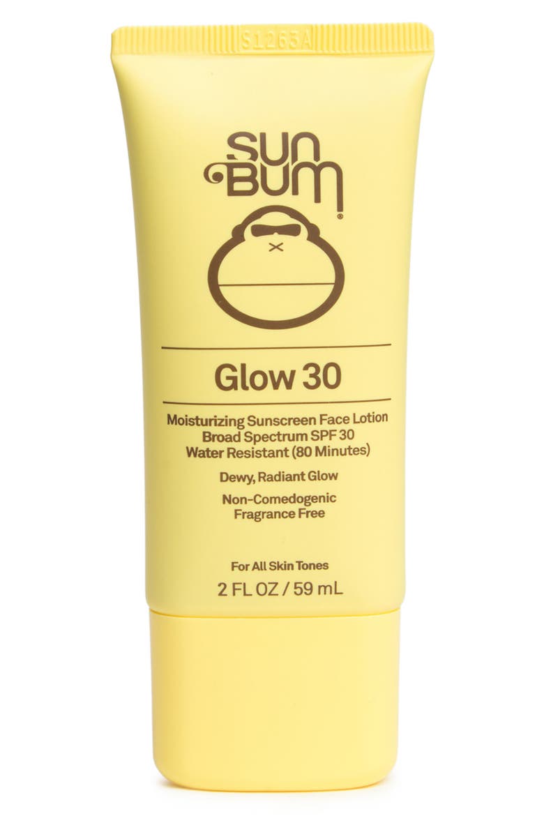 Glow 30 Moisturizing Sunscreen Face Lotion - 2 oz., Main, color, NONE