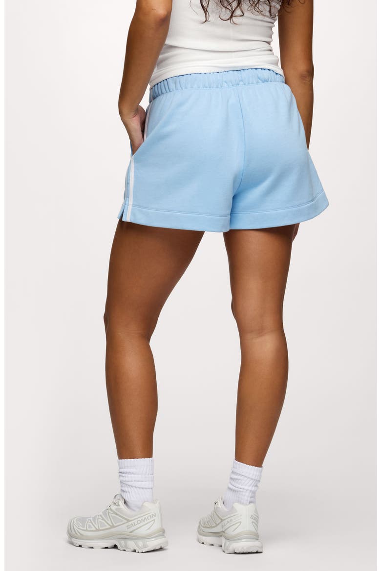 French Terry Track Shorts, Alternate, color, SKY