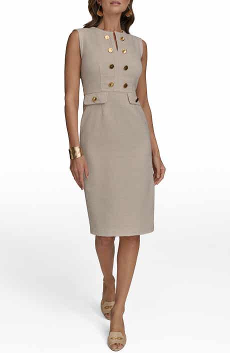 Sleeveless Sheath Dress