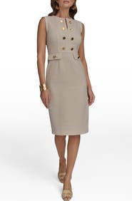 Donna Karan New York Sleeveless Sheath Dress