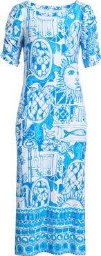 Lilly Pulitzer® Zarah UPF 50+ Midi Dress