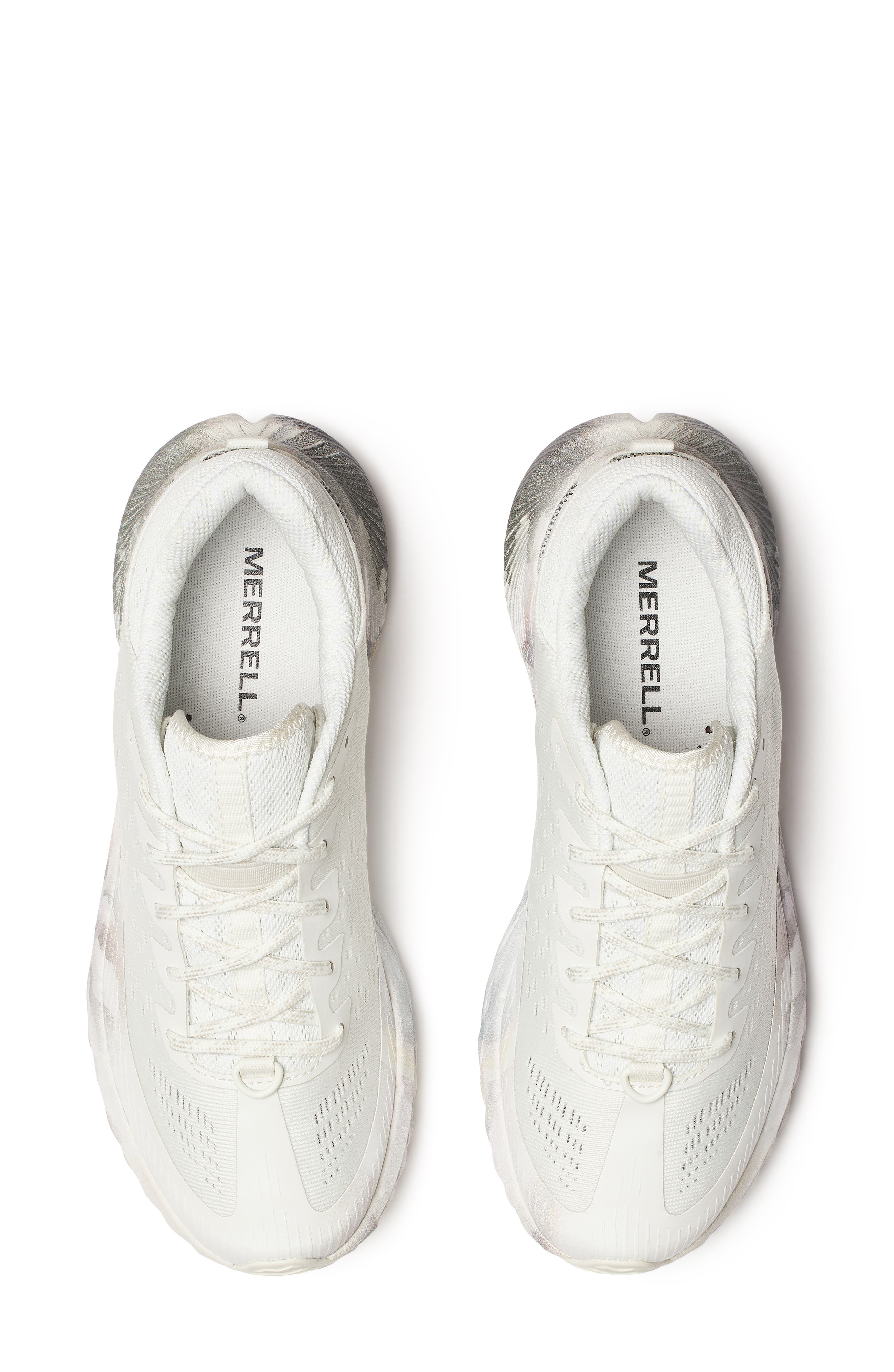 Merrell Agility Peak 5 Aerial Trail Running Shoe, Alternate, color, Ecru