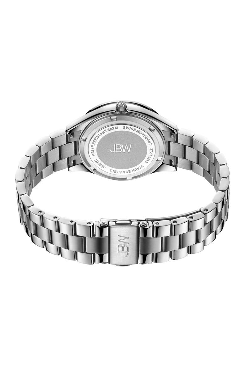 Cristal Diamond Bracelet Watch, 34mm, Alternate, color, SILVER