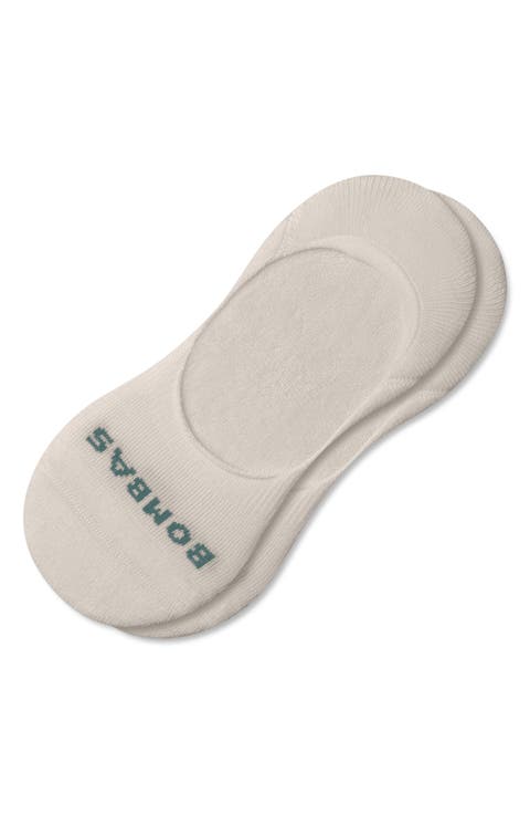 Solid Cushioned No-Show Socks