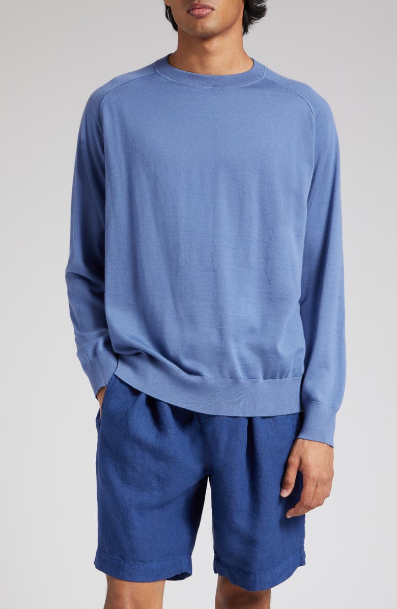 Massimo Alba Crewneck Cashmere Sweater, Main, color,