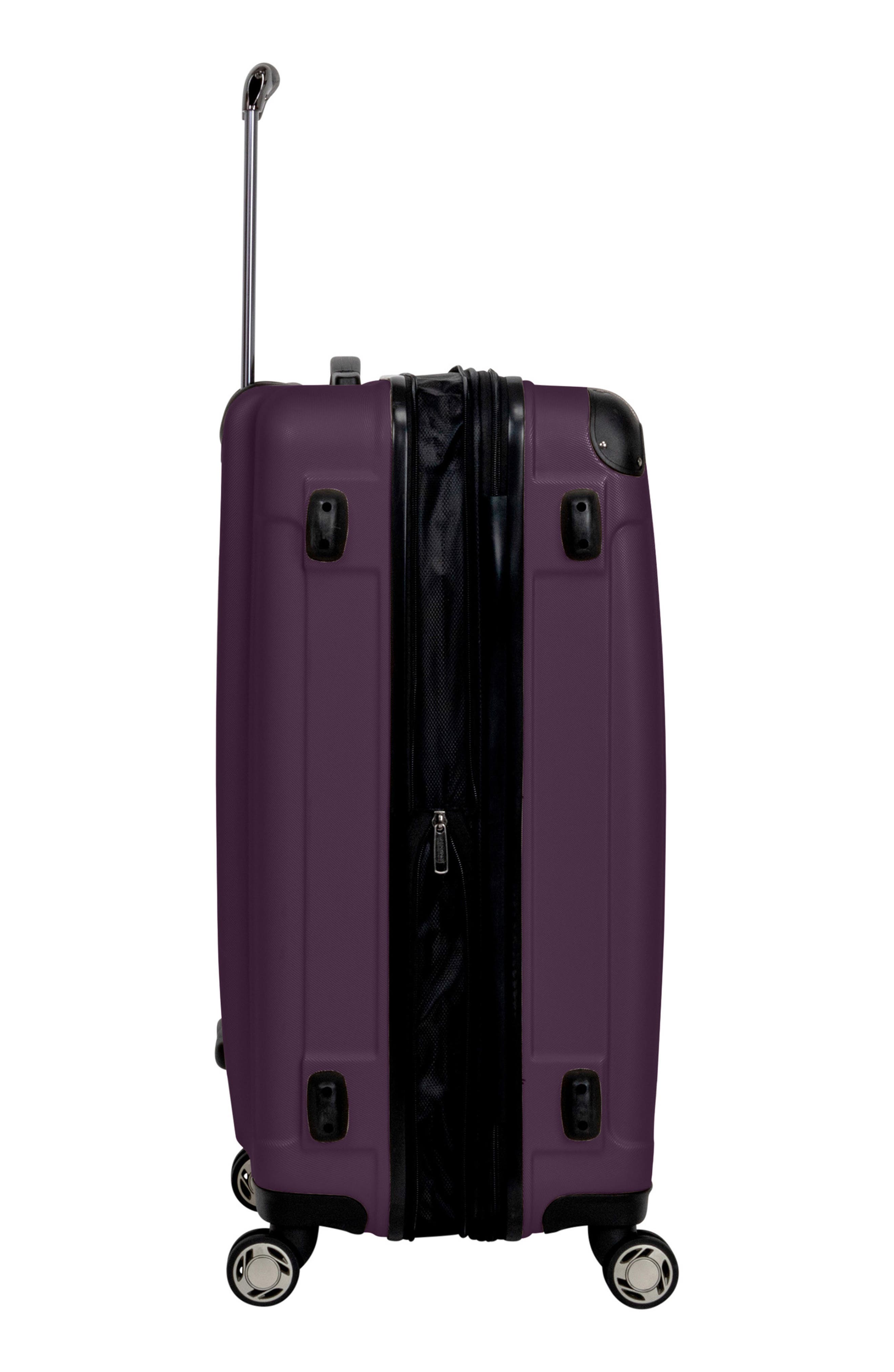 Kenneth Cole Renegade 26-Inch Expandable Hardside Spinner Luggage, Alternate, color, Midnight Plum