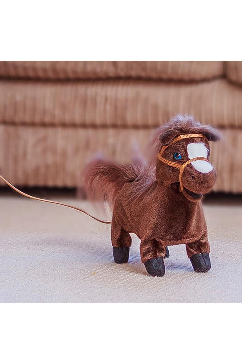 Animigos Trotting Pony Interactive Plush Toy, Alternate, color, Multicolored
