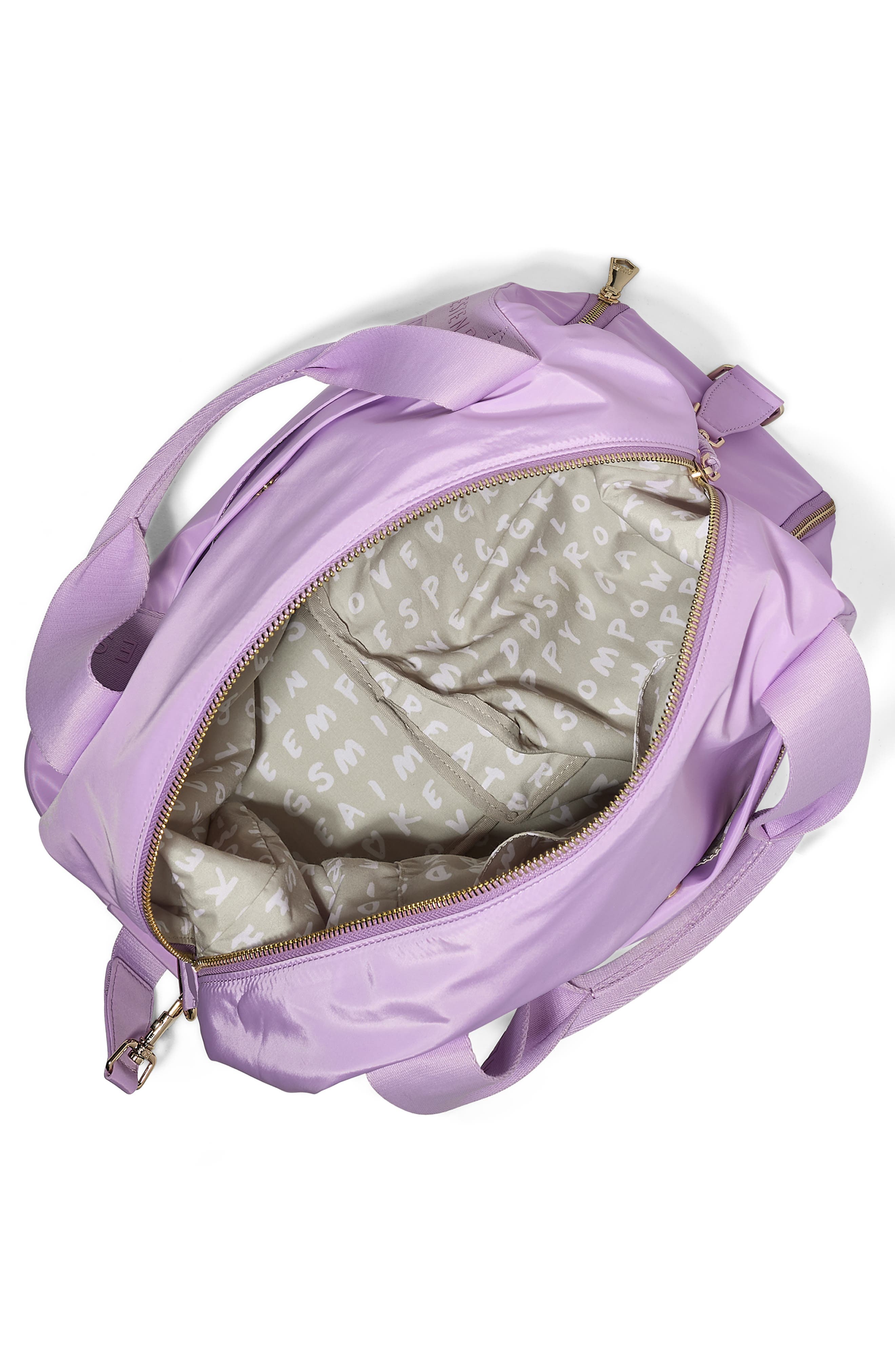 Duffle Bag, Alternate, color, LILAC