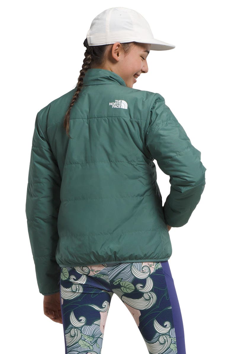 The North Face Kids' Mossbud Reversible Water Repellent Jacket, Alternate, color, 