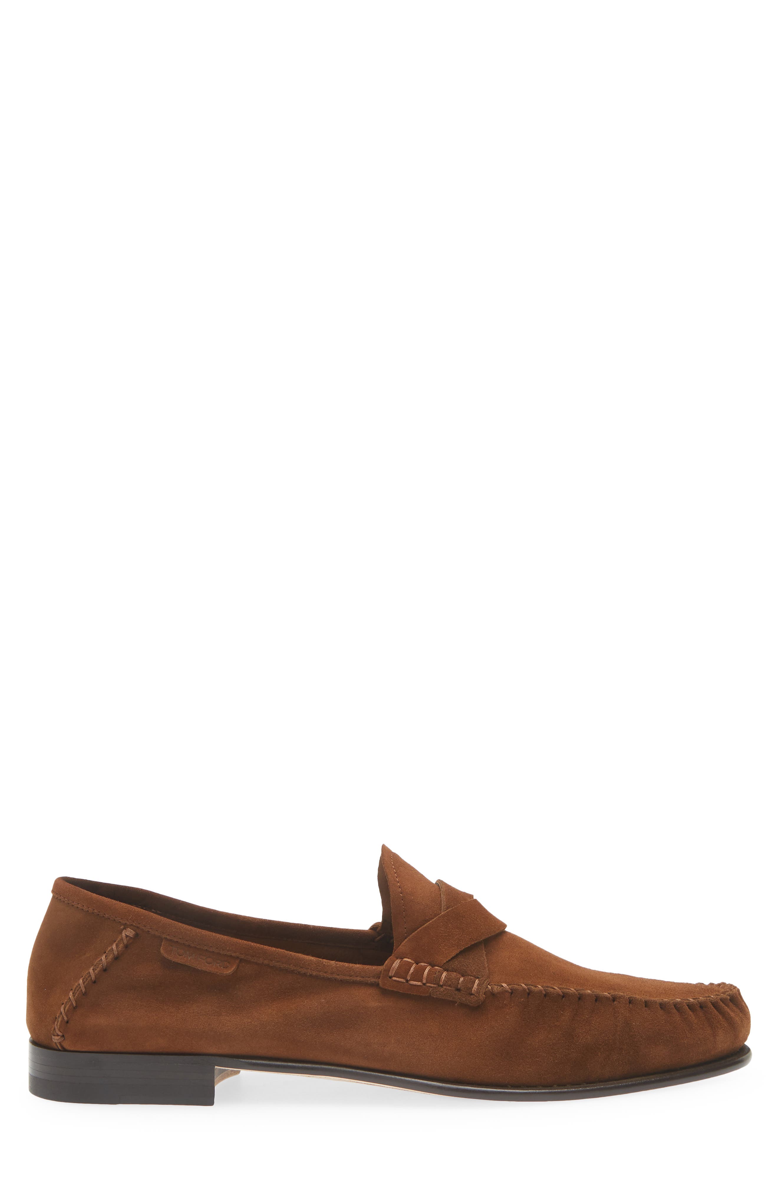 TOM FORD Ripley Loafer, Alternate, color, Whisky