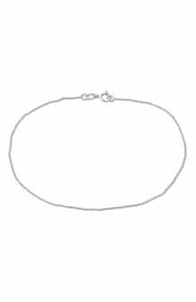 DELMAR Dainty Chain Link Bracelet