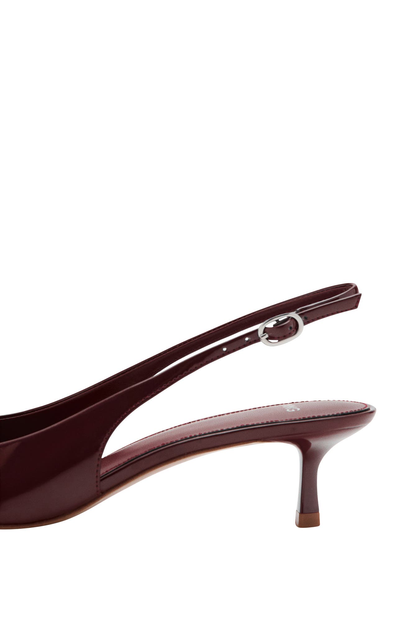Pointed Kitten Heel Pump, Alternate, color, BURGUNDY