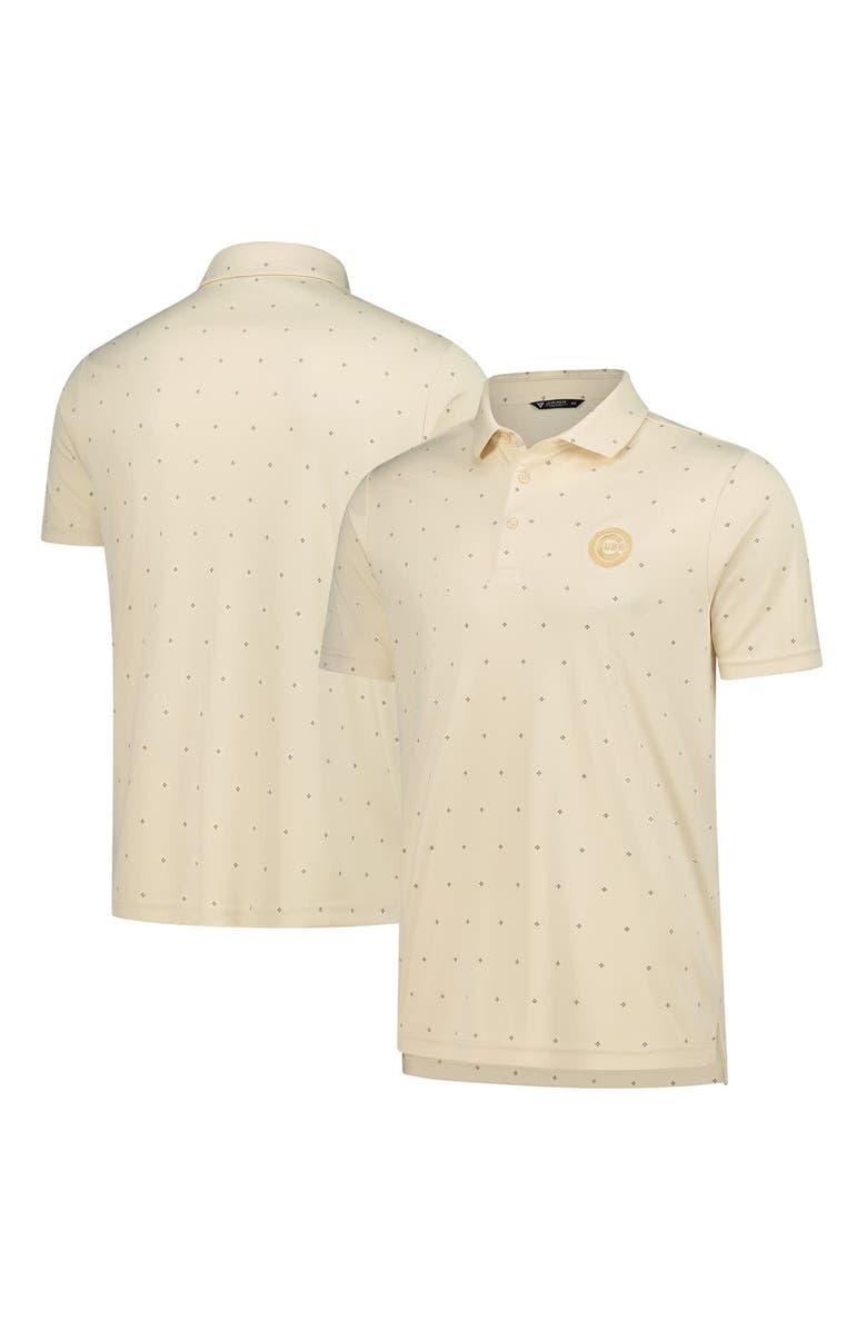 LEVELWEAR Men's Levelwear Cream Chicago Cubs Vision Polo, Alternate, color, Cream